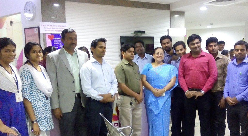 EinNel Bio-science team with Dr.Prithika Chary during the International Epilepsy Day Function in Kauvery Hospital